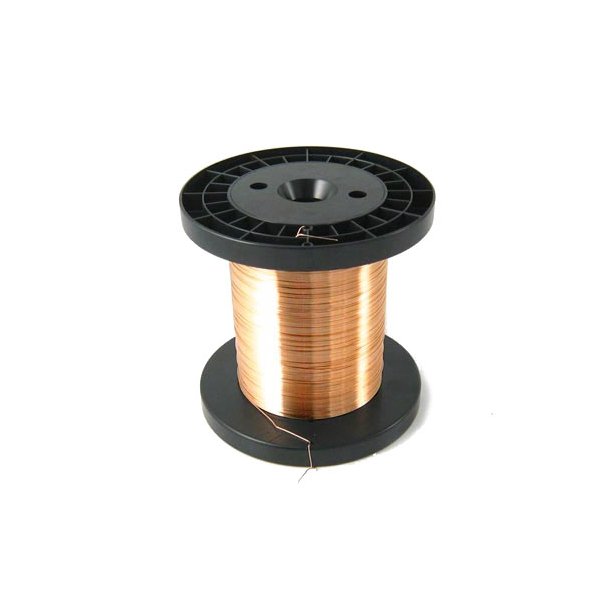 Silver wire, rose gold-plated Sterling silver, 0.4mm, 1 meter