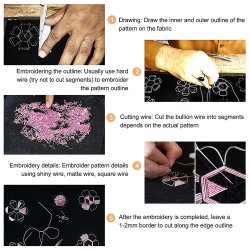 French Wire, Metallspirale, Drahtstrke 0,3 mm, Durchmesser 1 mm, 50 cm, 1 stk