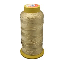 Nylonfaden, goldsandfarben, ganze Spule, Dicke 0,43 mm, 450 m.