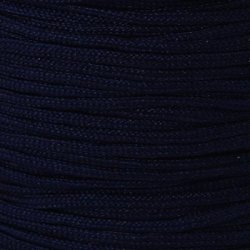 Polyesterschnur, marineblau, 0,9 mm, 2 Meter.