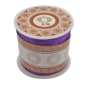 Polyesterschnur, violett, Starke 0,9 mm, ca. 45 m