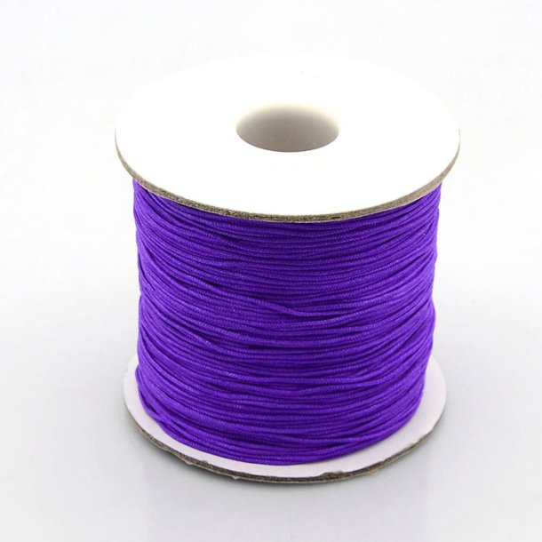 Nylon cord, large spool, dark purple, 1,2mm, 120 m.