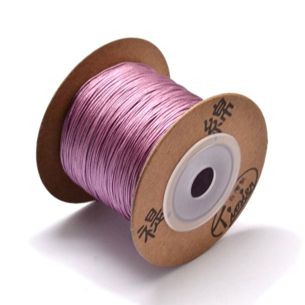Nylon cord, spool, old rose, thickness 0.5mm, 140m