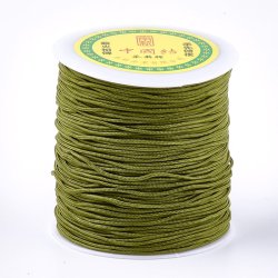 Polyesterschnur, ganze Rolle, olivgrn, Dicke 1,5 mm, 110 m.