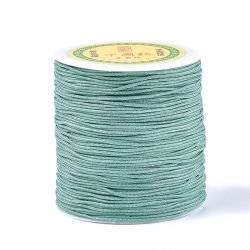 Polyesterkordel, volle Rolle, Aquamarin dunkel Trkis, 1,5 mm, 110 m.