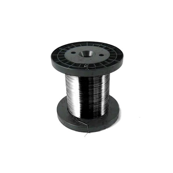 Black silver wire, thickness 0.4mm, 1 meter