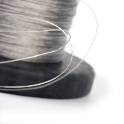 Tigertail, Gro&szlig;kauf, Wire Draht, metallic, Dicke 0,3 mm, 3000 m