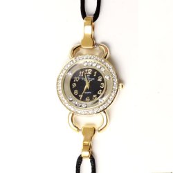 Schnur&ouml;sen-Set f&uuml;r Uhren, ros&eacute;vergoldeter Edelstahl, 16x7x8 mm, Lochgr&ouml;&szlig;e 6,2mm, 2 Stk