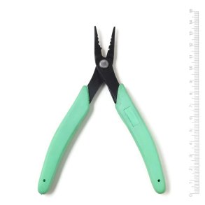 Wireklemmetang, lysgr�n, mellemst�rrelse, til 1,2-2 mm wireklemmer, 1 stk