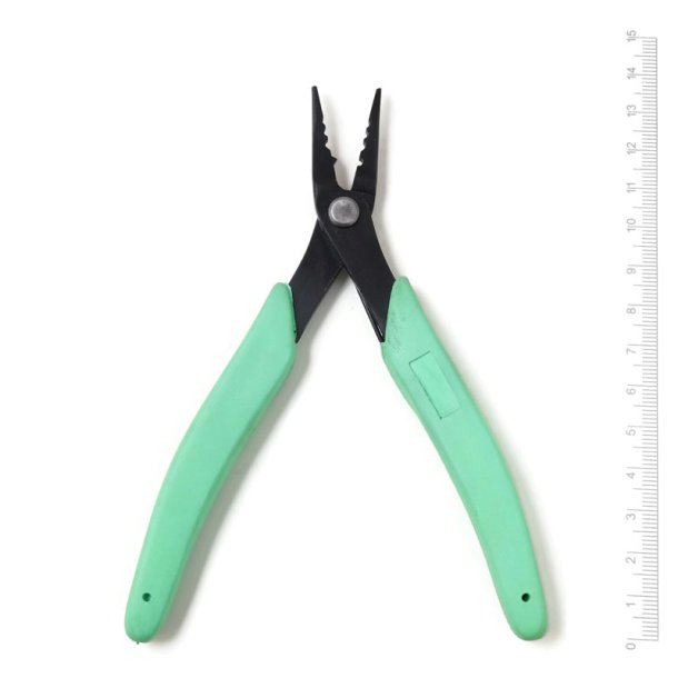 Wireklemmetang, lysgr�n, mellemst�rrelse, til 1,2-2 mm wireklemmer, 1 stk