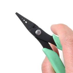 Wireklemmetang, lysgr�n, mellemst�rrelse, til 1,2-2 mm wireklemmer, 1 stk