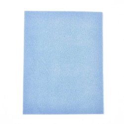 Perlenmatte, sanft, blau, 30x23x0,4 cm, 2 Stck.