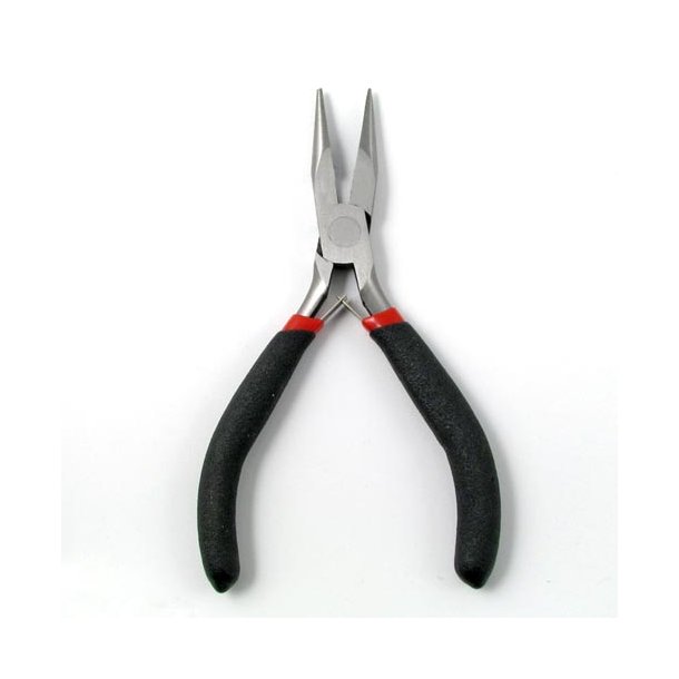 Chain-nose pliers, beginner level.