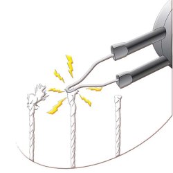 2 stk ekstra spidser til THREAD ZAP II tr�dklipper, let at montere.