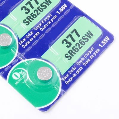 Batterie für Smyks-Uhren, Sony 377, SR626SW,