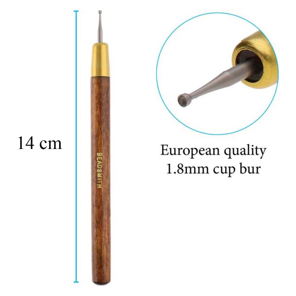 wire rounder, rounder for pointed wire ends thickness 0.8 to 1,2 mm, 1 pcs