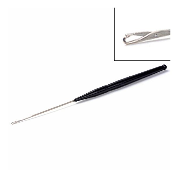 Mask catcher needle, iron and plastic, thickness 0,5mm, 1pcs.