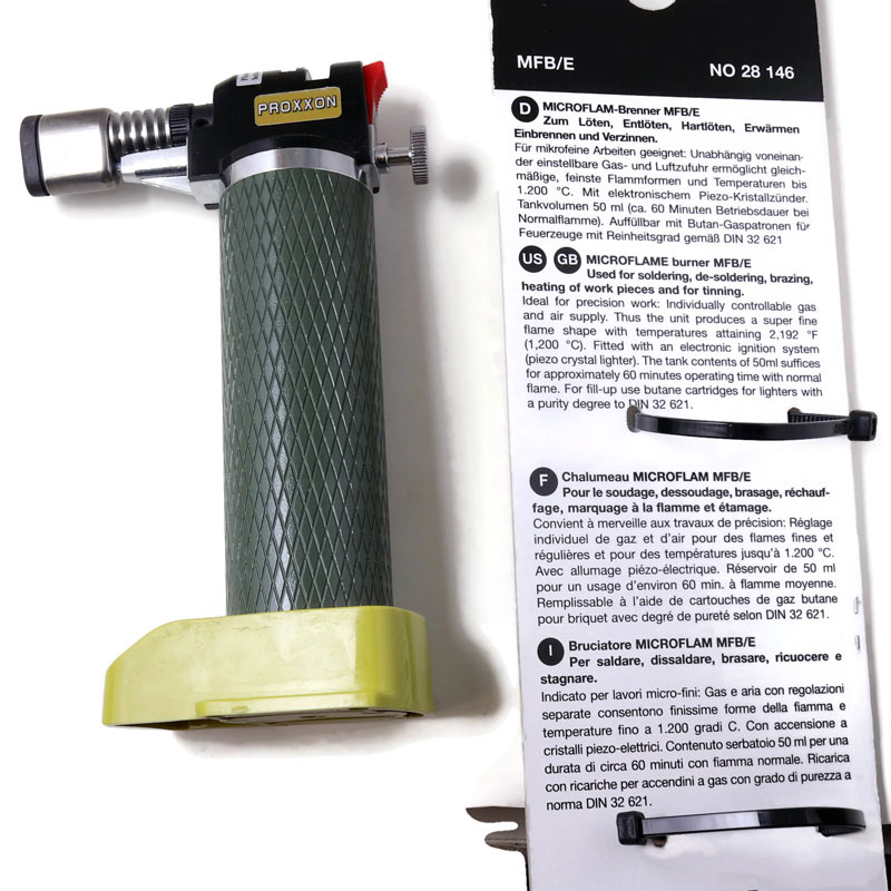 Mikro Lötbrenner, Proxxon, für das Löten bis 1200 Grad, für kleinere Teile,1 Stk