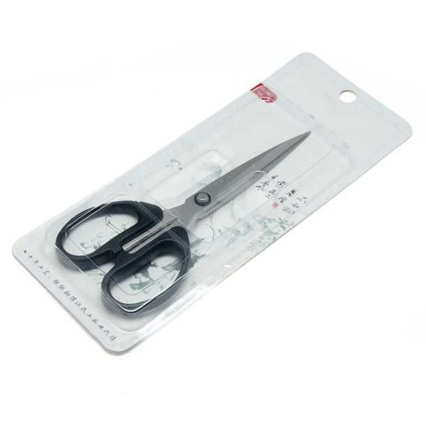 Quality craft scissors, iron, pointy, length 16cm, 1pcs.
