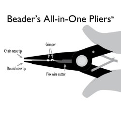 All-in-one tang, specialtang med rundtang, spidstang, bidtang og klemmefunktion.