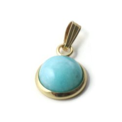 Rahmen/Fassung mit 1 &Ouml;se, rund, vergoldeter Stahl, Innendurchmesser 10 mm, 4 St&uuml;ck