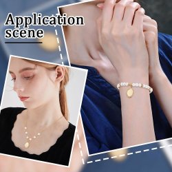 Cabochon settings with jump rings, oval, 14K gold-plated 304 steel, 14x10 mm, 6 pcs