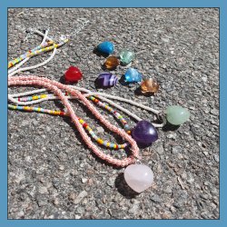 Amethyst-Herz-Anhnger mit Schaube, Messing versilbert, 18x15 mm