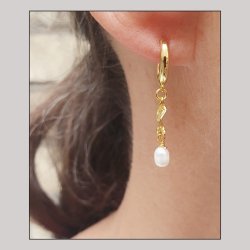 Zwischenstck, gedreht, gehmmerte Oberflche, 2 Lcher, Silber vergoldet, 10x4 mm, 2 Stck